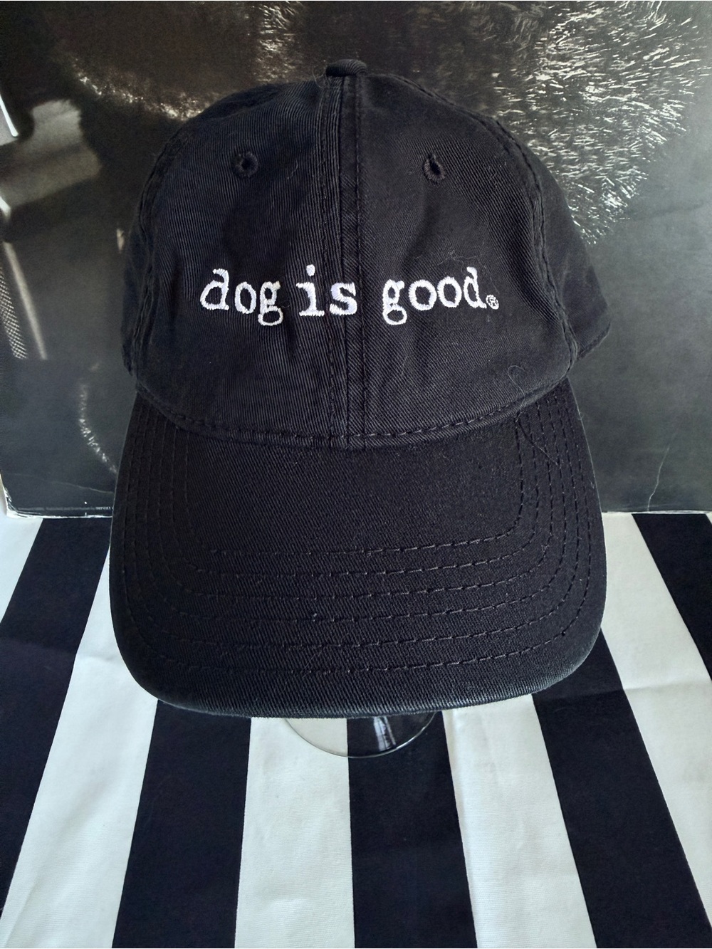 Black Baseball Cap -